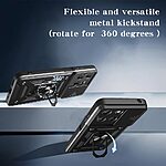 Θήκη Motorola Moto G15 4G - OEM - Σκληρή Πλάτη PC+TPU - Μπλε - Stand - Εικόνα 3