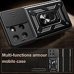 Θήκη Motorola Moto G15 4G - OEM - Σκληρή Πλάτη PC+TPU - Μπλε - Stand - Εικόνα 9