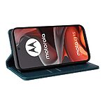 Θήκη Motorola Moto G15 4G - YIKATU - Flip Πορτοφόλι από Συνθετικό Δέρμα (PU) με TPU - Πράσινο - Wallet/Stand - Εικόνα 5