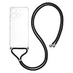 Θήκη Motorola Moto G15 4G - OEM - Πλάτη TPU - Διάφανο - Λουράκι