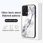 Θήκη Motorola Moto G85 5G - OEM - Σκληρή Πλάτη PC + Tempered Glass - Λευκό - Εικόνα 2