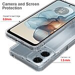 Θήκη Motorola Moto G85 5G - OEM - Σκληρή Πλάτη PC+TPU - Διάφανο - Εικόνα 4