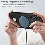 Θήκη Motorola Moto G85 5G - OEM - Σκληρή Πλάτη PC+TPU - Καφέ - Stand - Εικόνα 3