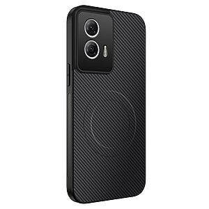 Θήκη Motorola Moto G85 5G - WANLONFENG TQ Series - Σκληρή Πλάτη PC+TPU - Μαύρο