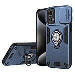 Θήκη Motorola Moto G85 5G - OEM - Σκληρή Πλάτη PC+TPU - Μπλε - Stand