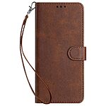 Θήκη Motorola Moto G85 5G - OEM - Flip Πορτοφόλι από Συνθετικό Δέρμα (PU) με TPU - Καφέ - Wallet/Stand/Λουράκι - Εικόνα 2