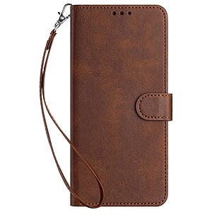 Θήκες Κινητών Αξεσουάρ Motorola Moto G85 5G 10 Θήκη Motorola Moto G85 5G - OEM - Flip Πορτοφόλι από Συνθετικό Δέρμα (PU) με TPU - Καφέ - Wallet/Stand/Λουράκι - Εικόνα 2