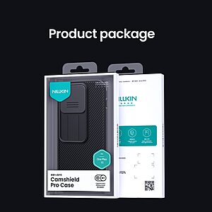 Θήκη OnePlus 15 5G - NILLKIN Camshield Pro Series - Σκληρή Πλάτη PC+TPU - Μαύρο - Εικόνα 2
