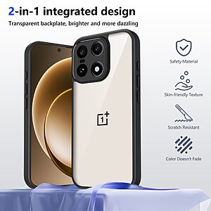 ΘΗΚΕΣ ΚΙΝΗΤΩΝ ΑΞΕΣΟΥΑΡ NOKIA MICROSOFT LUMIA 535 60 Θήκη OnePlus 15 5G - OEM - Σκληρή Πλάτη PC+TPU - Μαύρο - Εικόνα 2