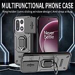 Θήκη OnePlus 15 5G - OEM - Σκληρή Πλάτη PC+TPU - Μπλε - Stand - Εικόνα 2