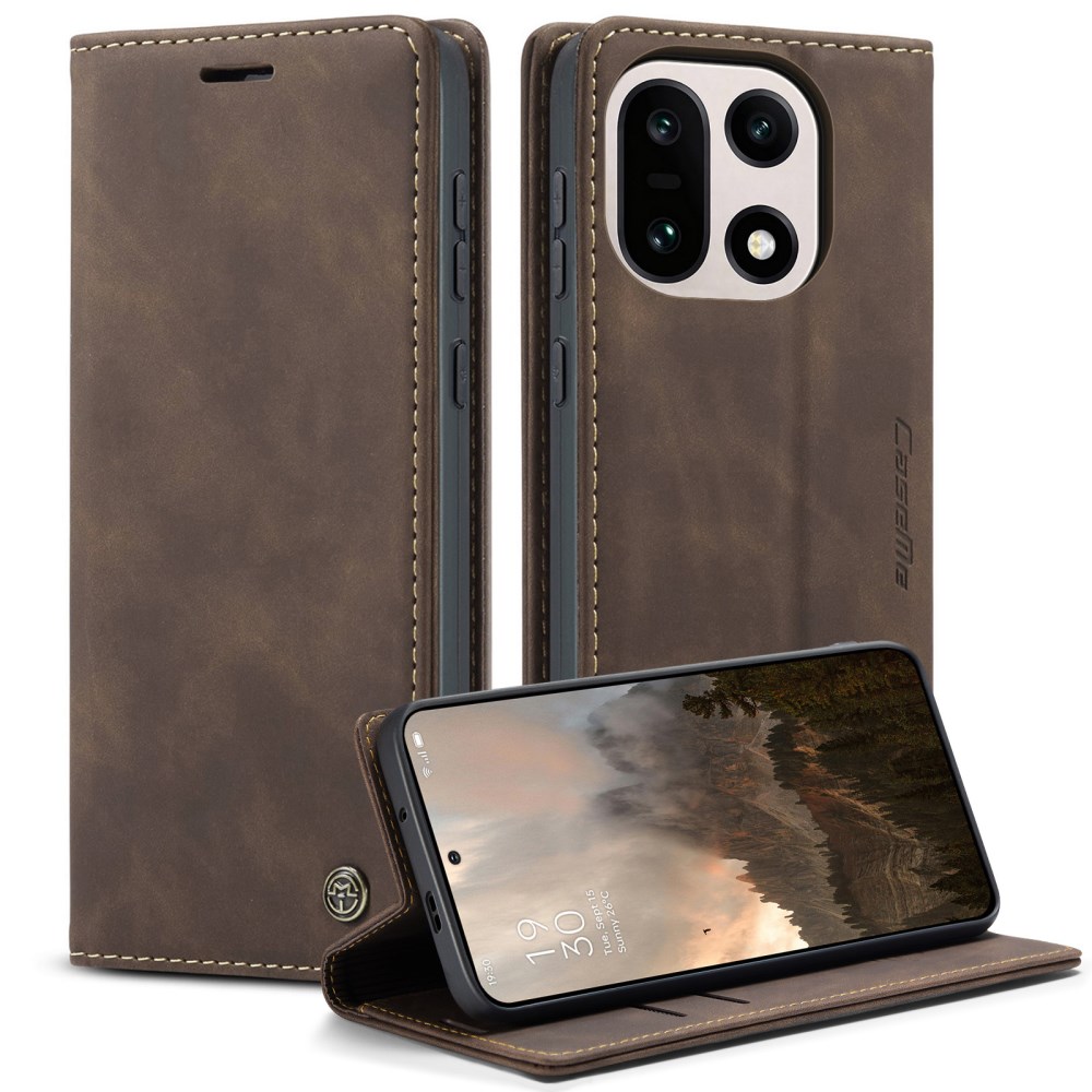 Θήκη OnePlus 15 5G - CASEME 013 - Flip Πορτοφόλι από Συνθετικό Δέρμα (PU) - Καφέ - Wallet/Stand Θήκη OnePlus 15 5G - CASEME 013 - Flip Πορτοφόλι από Συνθετικό Δέρμα (PU) - Καφέ - Wallet/Stand