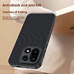 Θήκη OnePlus 15 5G - OEM - Σκληρή Πλάτη PC από Συνθετικό Δέρμα (PU) - Μαύρο - Εικόνα 4