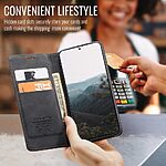 Θήκη OnePlus 15 5G - CASEME 013 - Flip Πορτοφόλι από Συνθετικό Δέρμα (PU) με TPU - Μαύρο - Wallet/Stand - Εικόνα 2