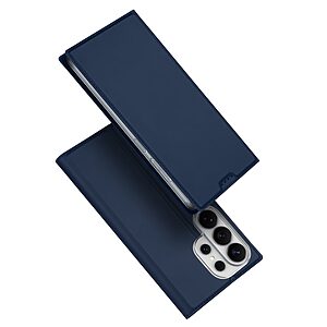 Θήκη Samsung Galaxy S26 Ultra 5G - DUX DUCIS Skin Pro Series - Flip Πορτοφόλι από Συνθετικό Δέρμα (PU) με TPU - Μπλε - Stand