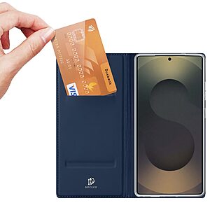 ΘΗΚΕΣ ΚΙΝΗΤΩΝ ΑΞΕΣΟΥΑΡ SAMSUNG GALAXY S3 MINI 16 Θήκη Samsung Galaxy S26 Ultra 5G - DUX DUCIS Skin Pro Series - Flip Πορτοφόλι από Συνθετικό Δέρμα (PU) με TPU - Μπλε - Stand - Εικόνα 2