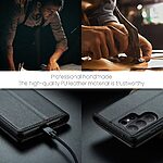 Θήκη Samsung Galaxy S26 Ultra 5G - CASEME 023 - Flip Πορτοφόλι από Συνθετικό Δέρμα (PU) με TPU - Μαύρο - RFID/Wallet/Stand - Εικόνα 3
