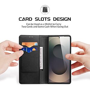 ΘΗΚΕΣ ΚΙΝΗΤΩΝ ΑΞΕΣΟΥΑΡ SAMSUNG GALAXY S3 MINI 34 Θήκη Samsung Galaxy S26 Ultra 5G - DUX DUCIS Hivo Series - Flip Πορτοφόλι από Συνθετικό Δέρμα (PU) με TPU - Μαύρο - RFID/Wallet - Εικόνα 2