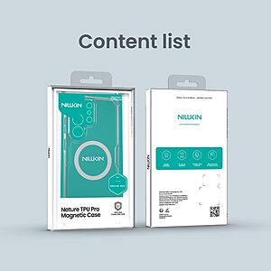 Θήκες Κινητών Αξεσουάρ Huawei P40 Pro Plus 16 Θήκη Samsung Galaxy S26 Ultra 5G - NILLKIN Nature Pro Series - Σκληρή Πλάτη PC+TPU - Διάφανο - Magnetic - Εικόνα 2
