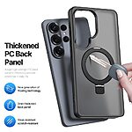 Θήκη Samsung Galaxy S26 Ultra 5G - DUX DUCIS Yind Series - Σκληρή Πλάτη PC+TPU - Μαύρο - MagSafe/Stand - Εικόνα 8
