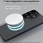 Θήκη Samsung Galaxy S26 Ultra 5G - NILLKIN Super Frosted Shield Pro - Σκληρή Πλάτη PC+TPU - Μαύρο - MagSafe - Εικόνα 2