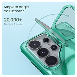 ΘΗΚΕΣ ΚΙΝΗΤΩΝ ΑΞΕΣΟΥΑΡ SAMSUNG GALAXY S3 MINI 36 Θήκη Samsung Galaxy S26 Ultra 5G - NILLKIN Iceblade CamProp - Σκληρή Πλάτη PC+TPU - Μαύρο - Stand - Εικόνα 2