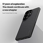 Θήκη Samsung Galaxy S26 Ultra 5G - NILLKIN Frosted Shield Pro - Σκληρή Πλάτη PC+TPU - Μαύρο - Εικόνα 9