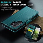 Θήκη Samsung Galaxy S26 Ultra 5G - CASEME 023 - Flip Πορτοφόλι από Συνθετικό Δέρμα (PU) με TPU - Πράσινο - RFID/Wallet/Stand - Εικόνα 7