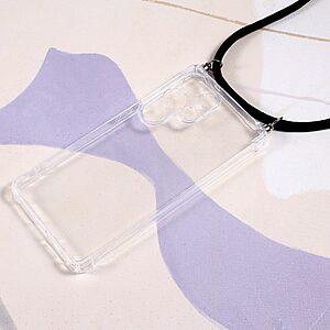 Θήκες Κινητών Αξεσουάρ Huawei P40 Pro Plus 24 Θήκη Samsung Galaxy S26 Ultra 5G - OEM - Πλάτη TPU - Διάφανο - Λουράκι - Εικόνα 2