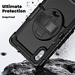 Θήκη Tech-Protect Solid 360 με διάφανη πρόσοψη για tablet Lenovo Idea Tab 11.0" TB-336 μαύρο - Εικόνα 6