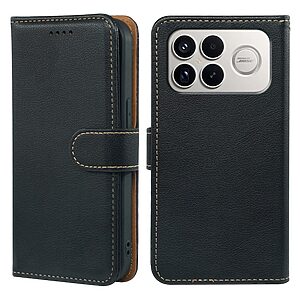 Θήκη Xiaomi Poco F8 Ultra / Redmi K90 Pro Max 5G - OEM - Flip Πορτοφόλι από Συνθετικό Δέρμα (PU) με TPU - Μαύρο - RFID/Wallet/Stand