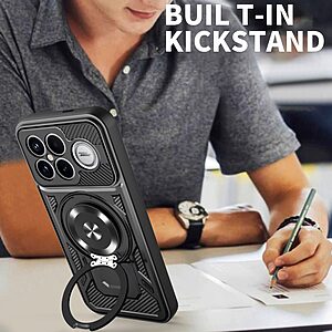 Θήκη Xiaomi Poco F8 Ultra / Redmi K90 Pro Max 5G - OEM - Σκληρή Πλάτη PC+TPU - Μπλε - Stand - Εικόνα 2