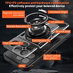 Θήκη Xiaomi Poco F8 Ultra / Redmi K90 Pro Max 5G - OEM - Σκληρή Πλάτη PC+TPU - Μπλε - Stand - Εικόνα 5