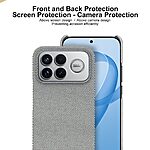 Θήκη Xiaomi Poco F8 Ultra / Redmi K90 Pro Max 5G - IMAK Ruiyi Series - Πλάτη από Συνθετικό Δέρμα (PU) - Μαύρο - Εικόνα 6