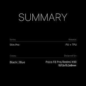 Θήκη Xiaomi Redmi K90 5G / Poco F8 Pro - DUX DUCIS Skin Pro Series - Flip Πορτοφόλι από Συνθετικό Δέρμα (PU) - Μπλε - Wallet/Stand - Εικόνα 2