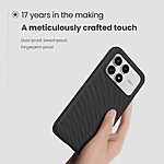 Θήκη Xiaomi Redmi K90 5G / Poco F8 Pro - NILLKIN Frosted Shield Pro - Σκληρή Πλάτη PC+TPU - Μαύρο - Built-in Magnet - Εικόνα 6