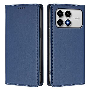 Θήκη Xiaomi Redmi K90 5G / Poco F8 Pro - OEM - Flip Πορτοφόλι από Συνθετικό Δέρμα (PU) με TPU - Μπλε - RFID/Wallet/Stand