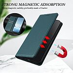 Θήκη Xiaomi Redmi K90 5G / Poco F8 Pro - OEM - Flip Πορτοφόλι από Συνθετικό Δέρμα (PU) με TPU - Πράσινο Σκούρο - RFID/Wallet/Stand - Εικόνα 7