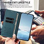 Θήκη Xiaomi Redmi K90 5G / Poco F8 Pro - OEM - Flip Πορτοφόλι από Συνθετικό Δέρμα (PU) με TPU - Πράσινο Σκούρο - RFID/Wallet/Stand - Εικόνα 9