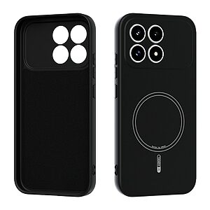 Θήκη Xiaomi Redmi K90 5G / Poco F8 Pro - ABEEL - Πλάτη Σιλικόνης - Μαύρο