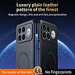 Θήκη Xiaomi Redmi K90 Pro Max 5G / Poco F8 Ultra - OEM - Πλάτη από Συνθετικό Δέρμα (PU) με TPU - Μαύρο - Εικόνα 3