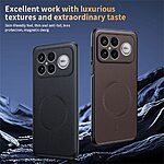 Θήκη Xiaomi Redmi K90 Pro Max 5G / Poco F8 Ultra - OEM - Πλάτη από Συνθετικό Δέρμα (PU) με TPU - Μαύρο - Εικόνα 6