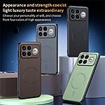 Θήκη Xiaomi Redmi K90 Pro Max 5G / Poco F8 Ultra - OEM - Πλάτη από Συνθετικό Δέρμα (PU) με TPU - Μαύρο - Εικόνα 7