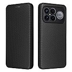 Θήκη Xiaomi Redmi K90 Pro Max 5G / Poco F8 Ultra - OEM - Πλάτη από Συνθετικό Δέρμα (PU) με TPU - Μαύρο - Wallet/Stand