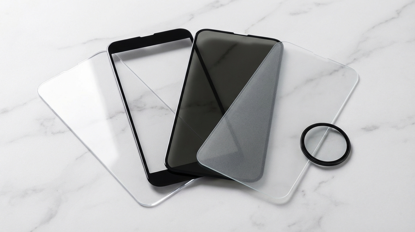 Είδη tempered glass: Full Face, Privacy, Camera, Matte προστατευτικά οθόνης