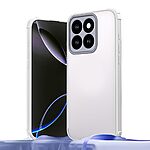 Σκληρή Πλάτη PC+TPU για Honor 400 Smart 5G και Honor X7d 4G από OEM σε Λευκό χρώμα με ενισχυμένες γωνίες και airbag προστασία.