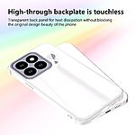 Σκληρή Πλάτη PC+TPU για Honor 400 Smart 5G και Honor X7d 4G από OEM σε Λευκό χρώμα με ενισχυμένες γωνίες και airbag προστασία.