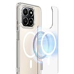 Σκληρή Πλάτη PC+TPU για Honor 400 Smart / X7d από OEM σε Διάφανο χρώμα με μαγνητική συμβατότητα και προστασία από κρούσεις.