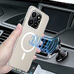 Σκληρή Πλάτη PC+TPU για Honor 400 Smart / X7d από OEM σε Διάφανο χρώμα με μαγνητική συμβατότητα και προστασία από κρούσεις.