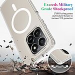 Σκληρή Πλάτη PC+TPU για Honor 400 Smart / X7d από OEM σε Διάφανο χρώμα με μαγνητική συμβατότητα και προστασία από κρούσεις.