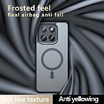 Σκληρή Πλάτη PC+TPU για το Honor 400 Smart 5G / 4G και X7d 4G από OEM σε μαύρο χρώμα με matte φινίρισμα και μαγνητική συμβατότητα.